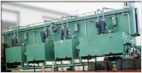 5-Stage Overhead Monorail Washer